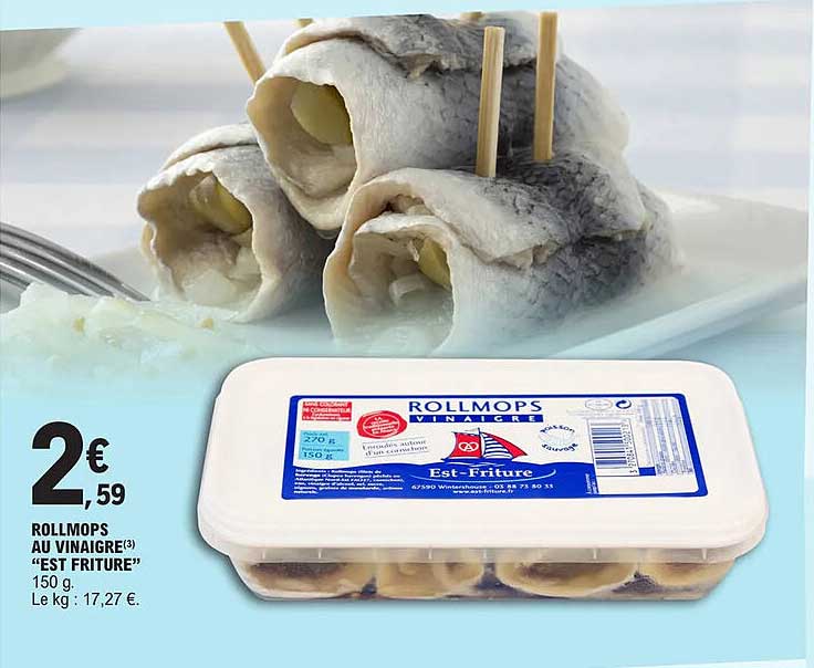 rollmops au vinaigre "est friture"