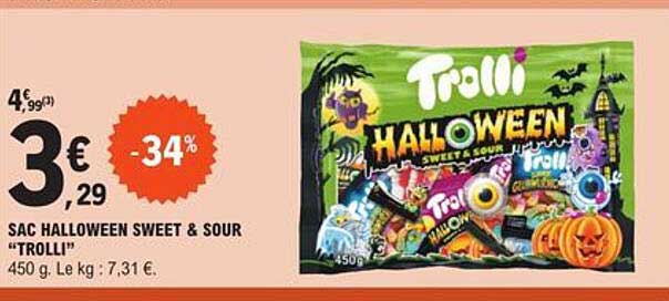 sac halloween sweet & sour "trolli"