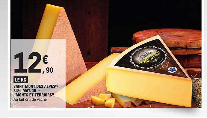 saint mont des alpes 34% mat.gr. "monts et terroirs"