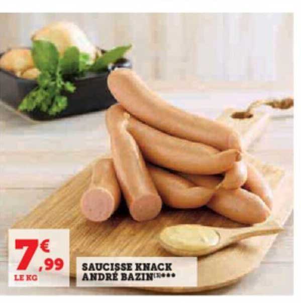 saucisse knack andré bazin