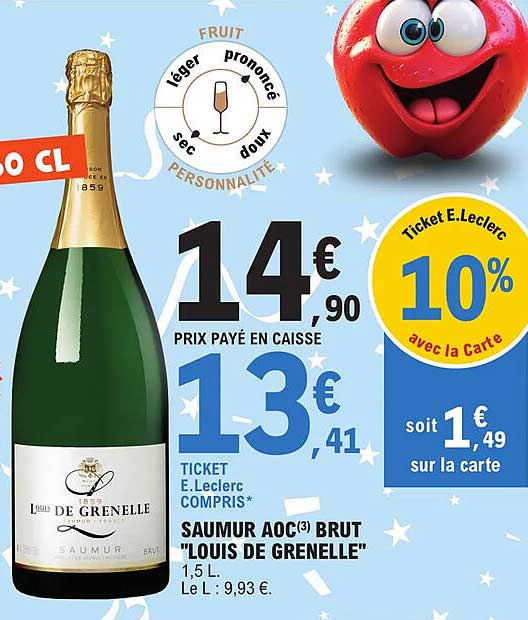 saumur aoc brut "louis de grenelle"