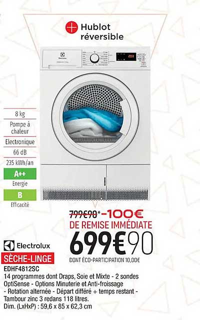 sèche-linge electrolux