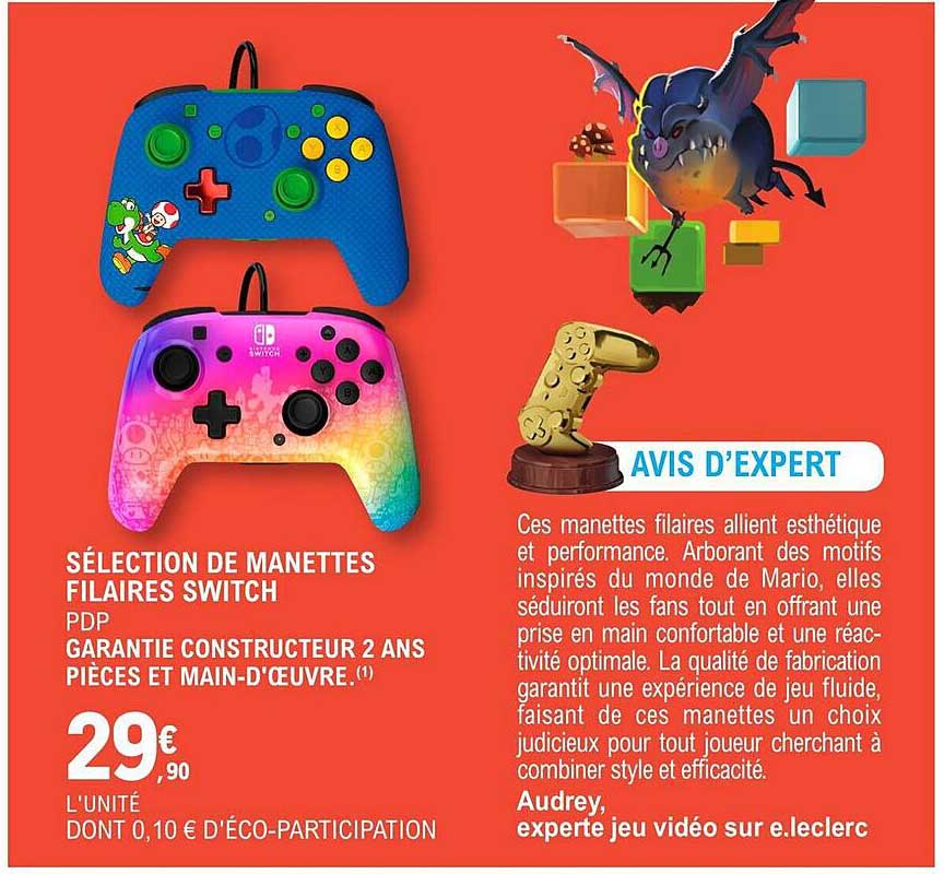Sélection De Manettes Filaires Switch