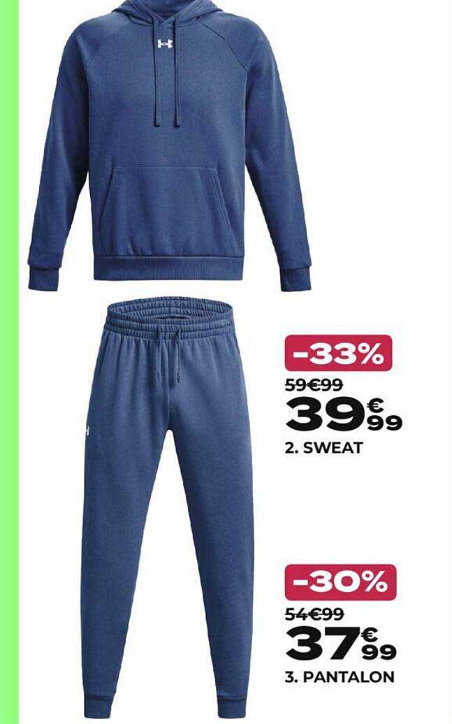 sweat under armour, pantalon under armour