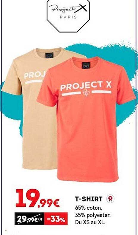 t-shirt project x paris