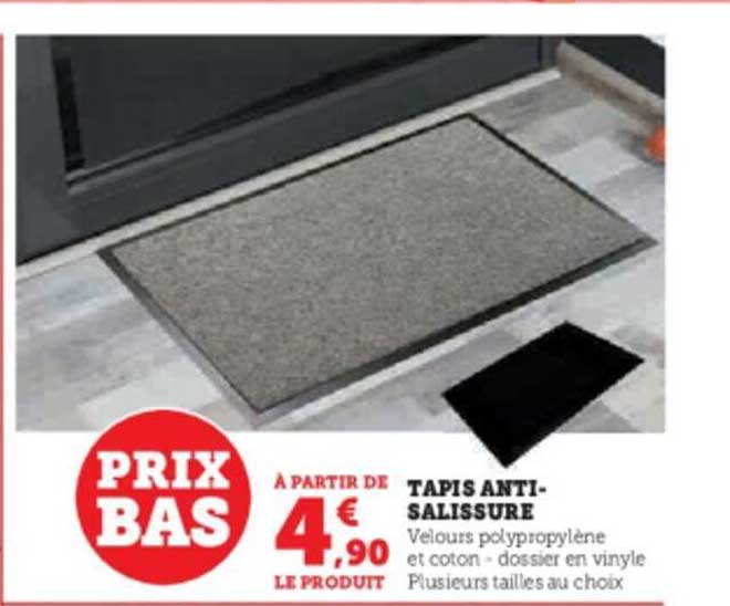 tapis anti-salissure