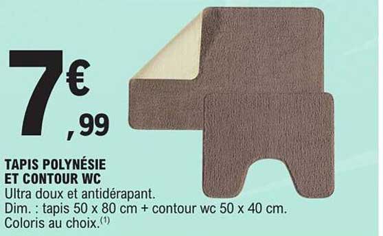 Tapis Polynésie Et Contour Wc