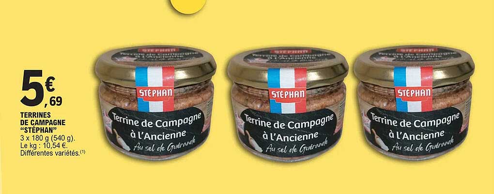 Terrines De Campagne "stéphan"