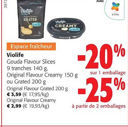 violife gouda flavour slices