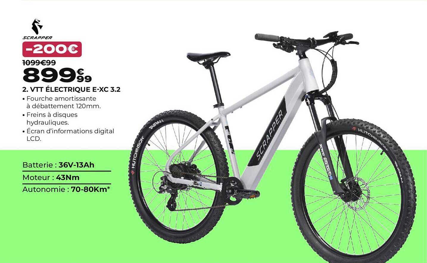 vtt électrique e-xc 3.2