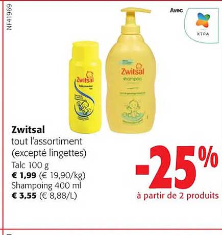 zwitsal tout l'assortiment