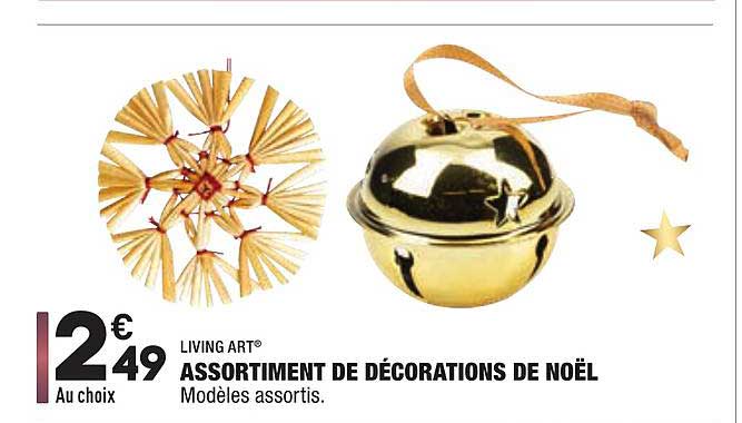 Assortiment De Décorations De Noël Living Art