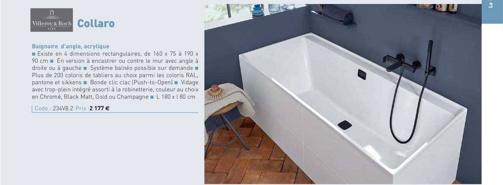 Baignoire D'angle, Acrylique