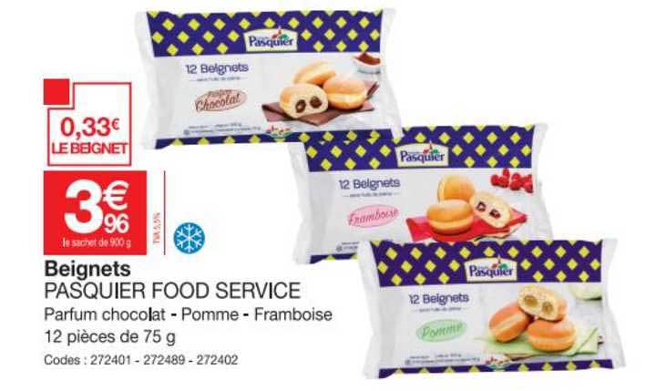 Beignets Pasquier Food Service