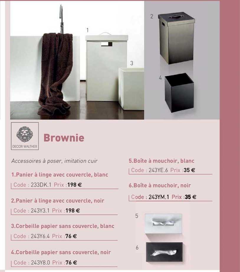 brownie decor walther