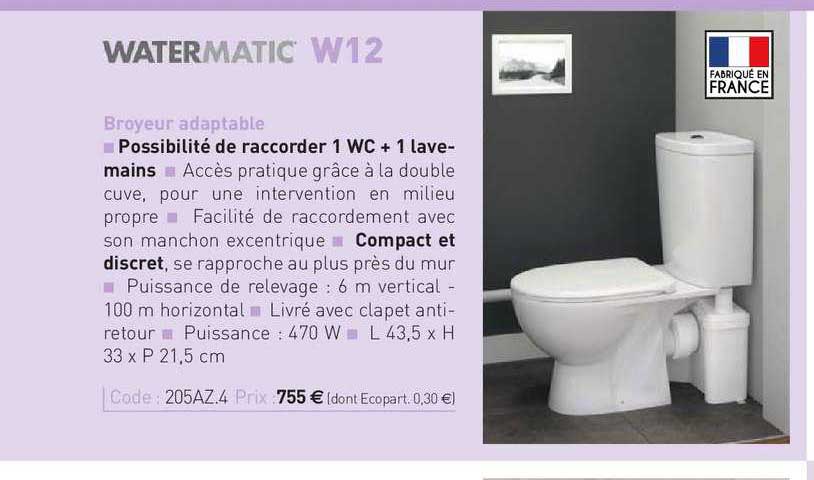 Broyeur Adaptable W12