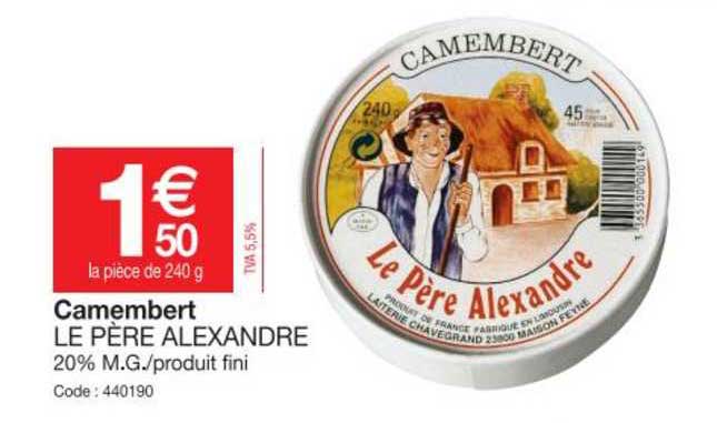 camembert le père alexandre