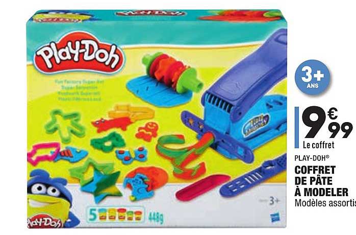 coffret de pâte à modeler play doh