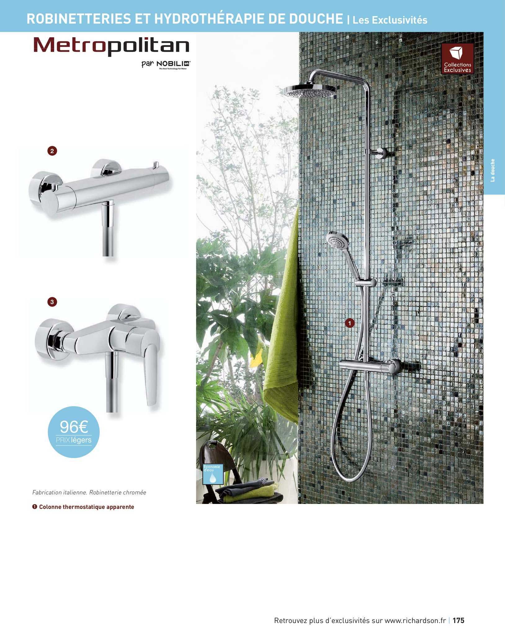 Colonne Thermostatique Apparente