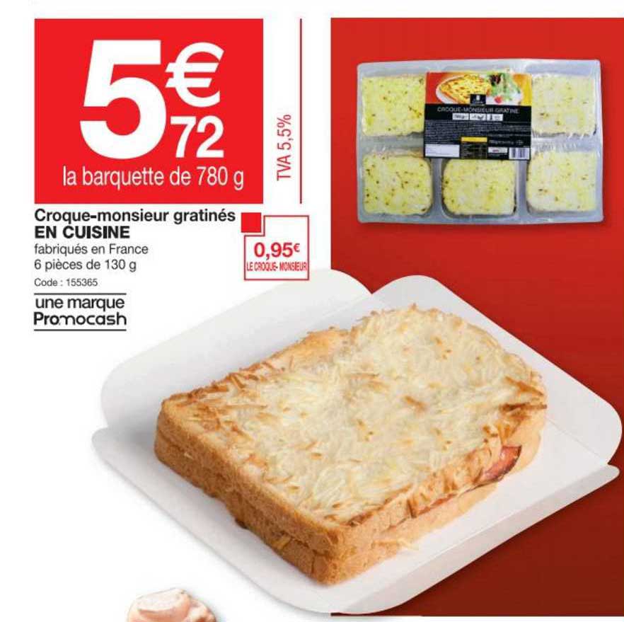 Croque-monsieur Gratinés En Cuisine
