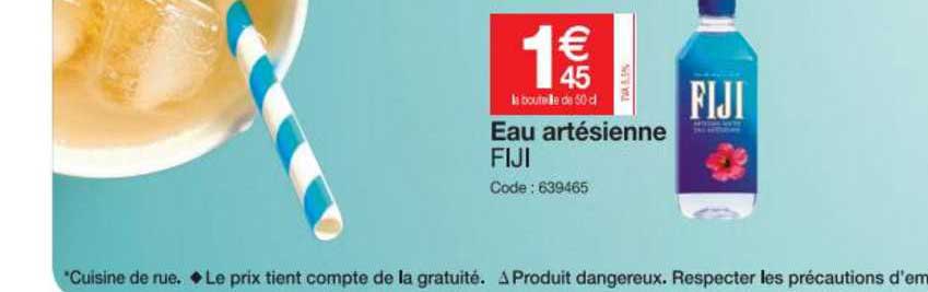 eau artésienne fiji