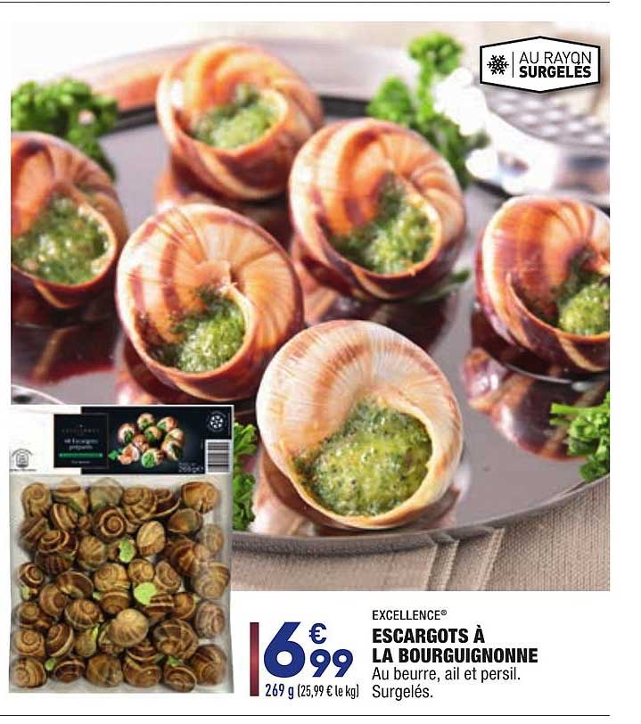 escargots à la bourguignonne excellence