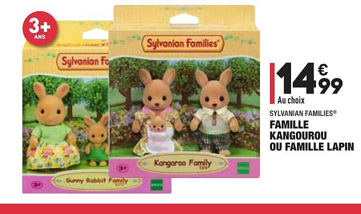 Famille Kangourou Ou Famille Lapin Sylvanian Families