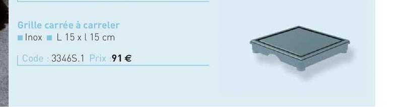 grille carrée à carreler