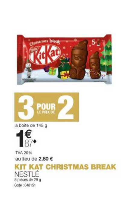 kit kat christmas break nestlé