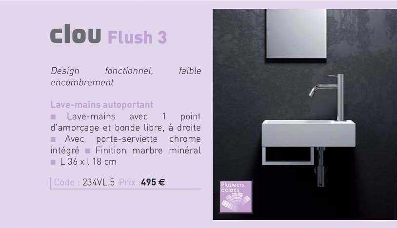 lave mains autoportant flush 3