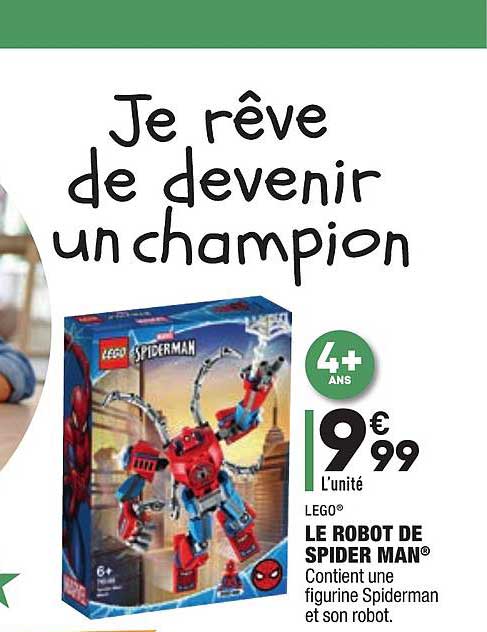 le robot de spider man lego