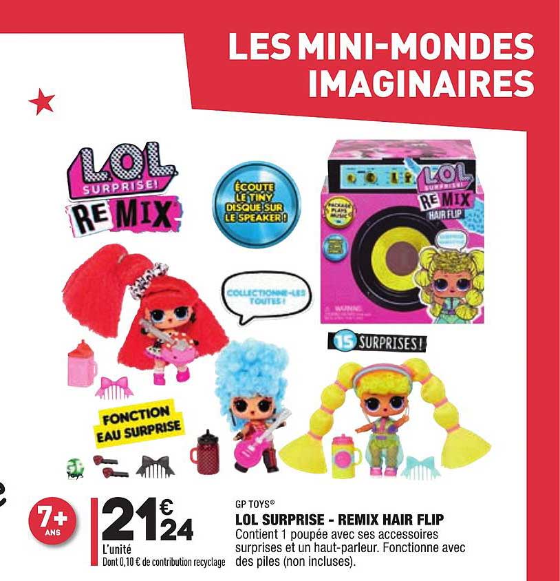 lol surprise remix hair flip gp toys