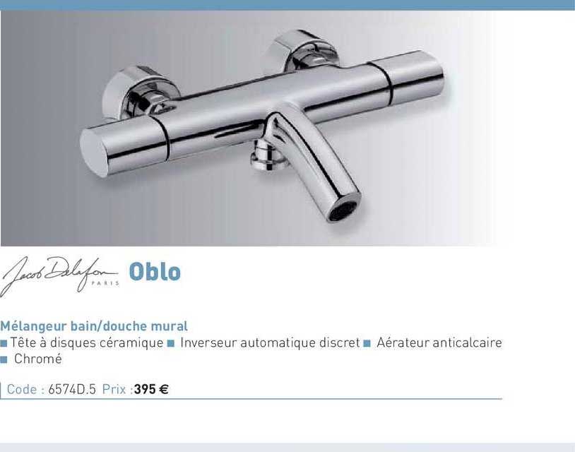 mélangeur bain-douche mural