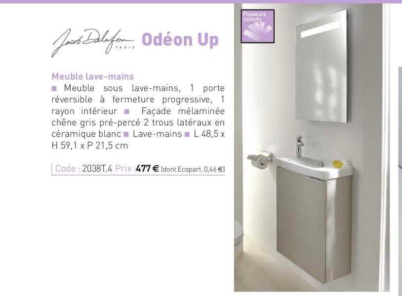 meuble lave-mains odéon up