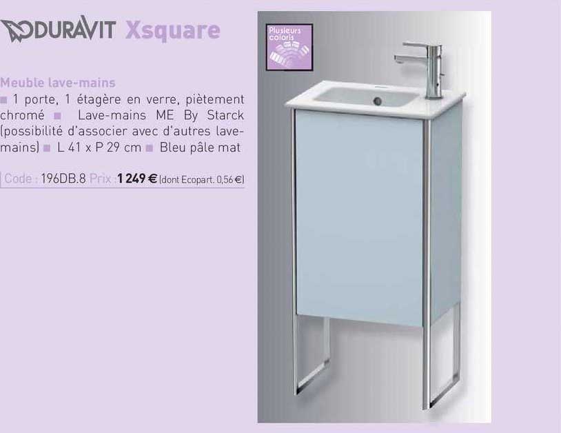 meuble lave  mains xsquare