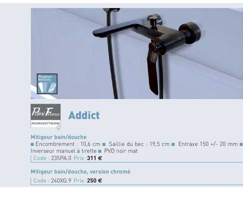 mitigeur bain-douche