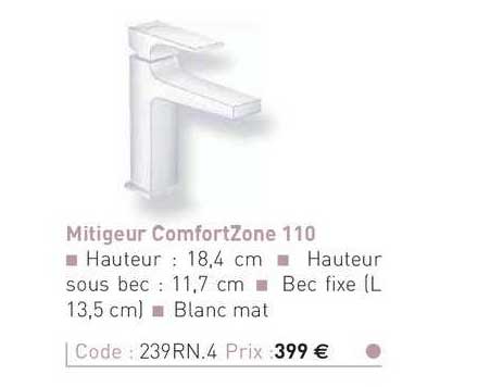 mitigeur comfortzone 110