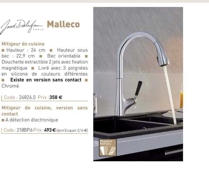 Mitigeur De Cuisine Malleco