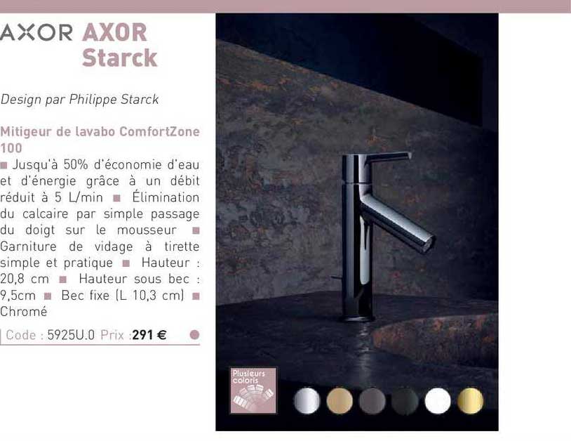 mitigeur de lavabo comfortzone 100