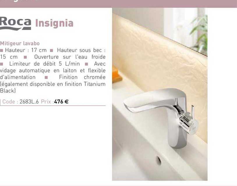 Mitigeur Lavabo