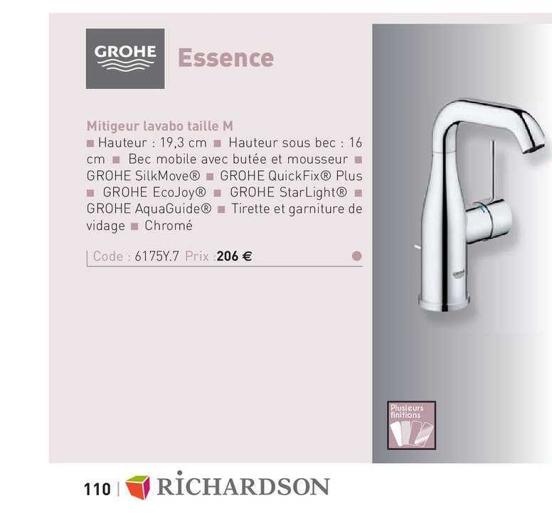 Mitigeur Lavabo Taille M