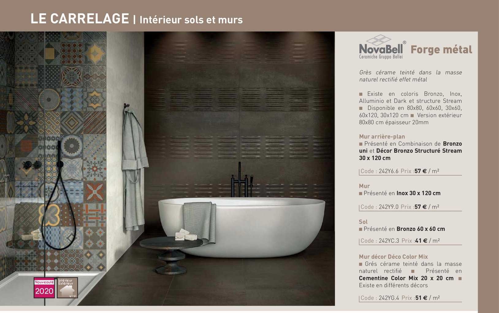 mur, sol, mur décor déco color mix forge métal