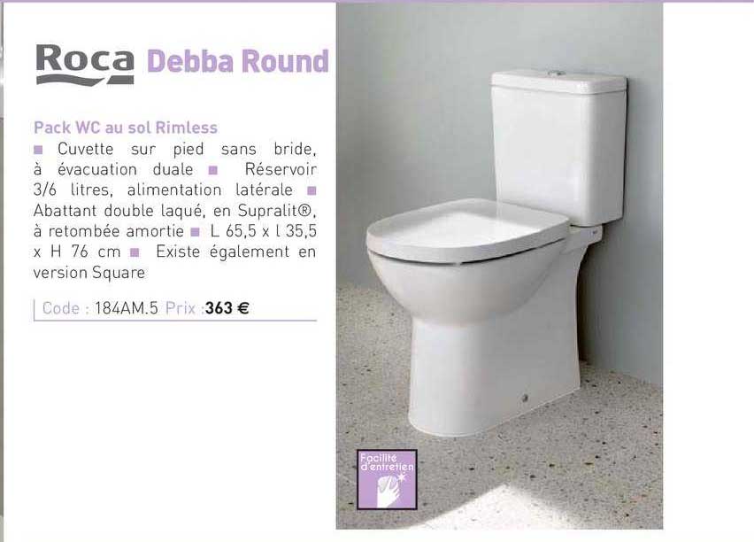 pack wc au sol rimless