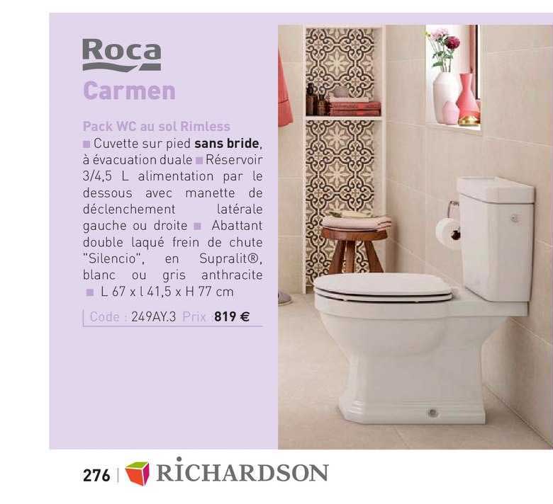 pack wc au sol rimless