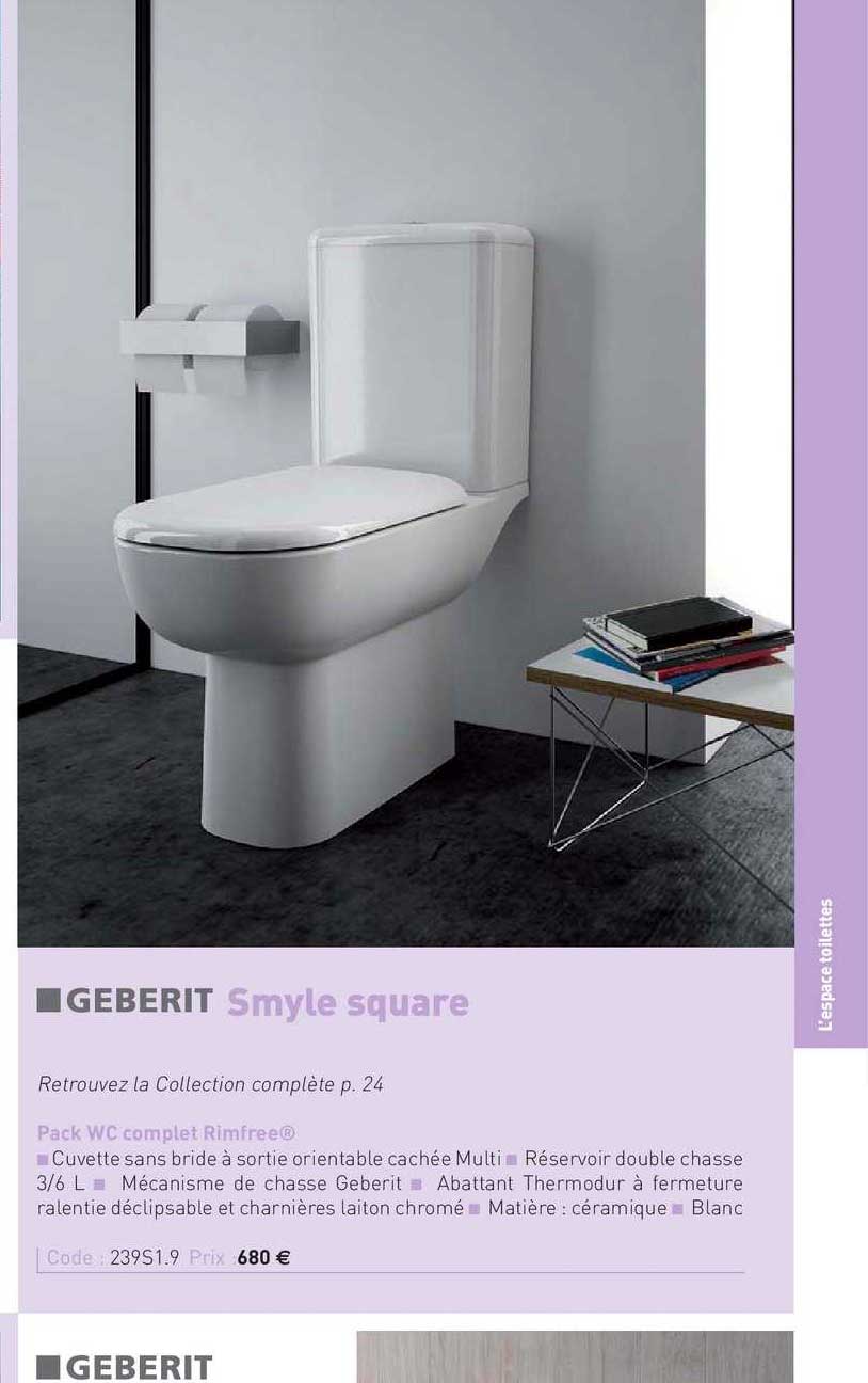 pack wc complet rimfree