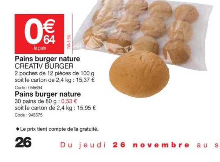 pains burger nature creativ burger