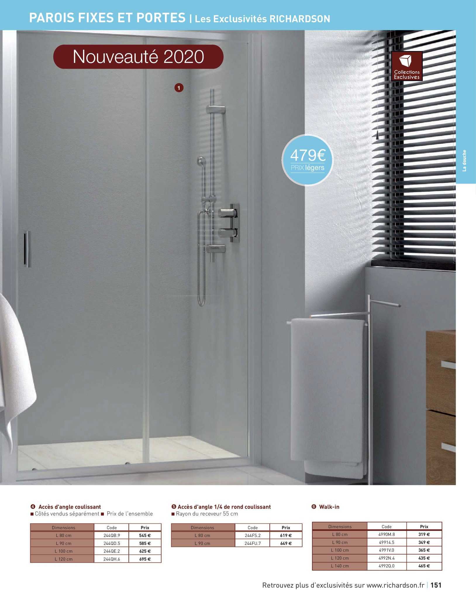 parois fixes et portes