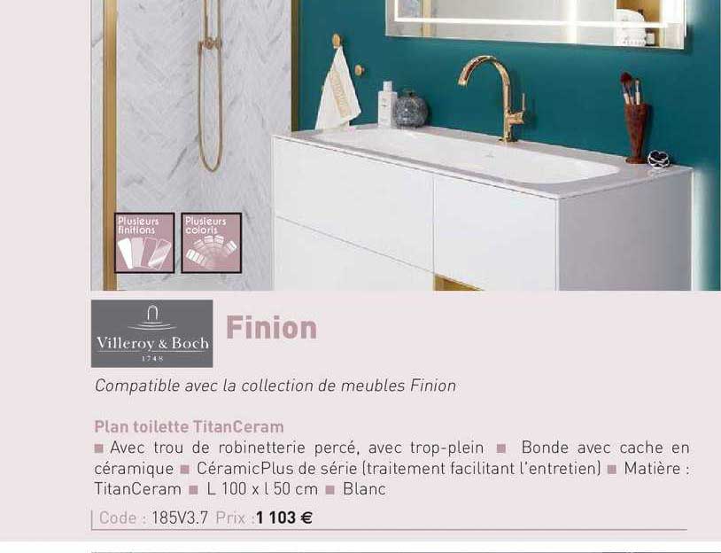 plan toilette titanceram
