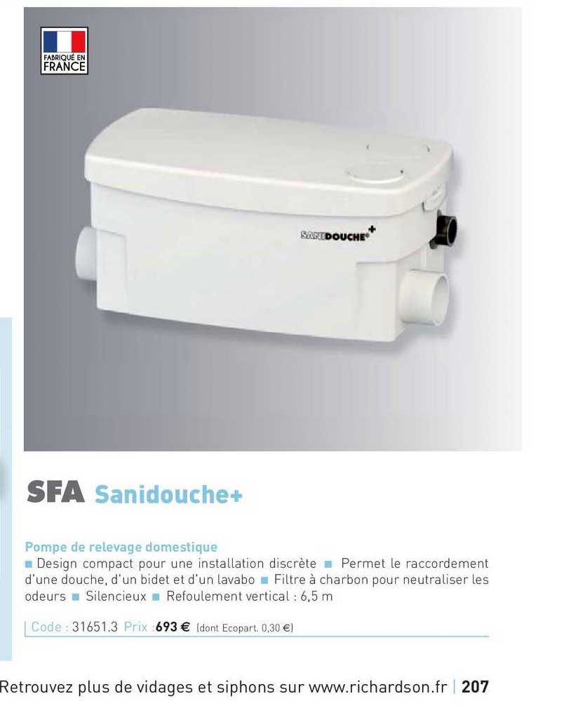 pompe de relevage domestique