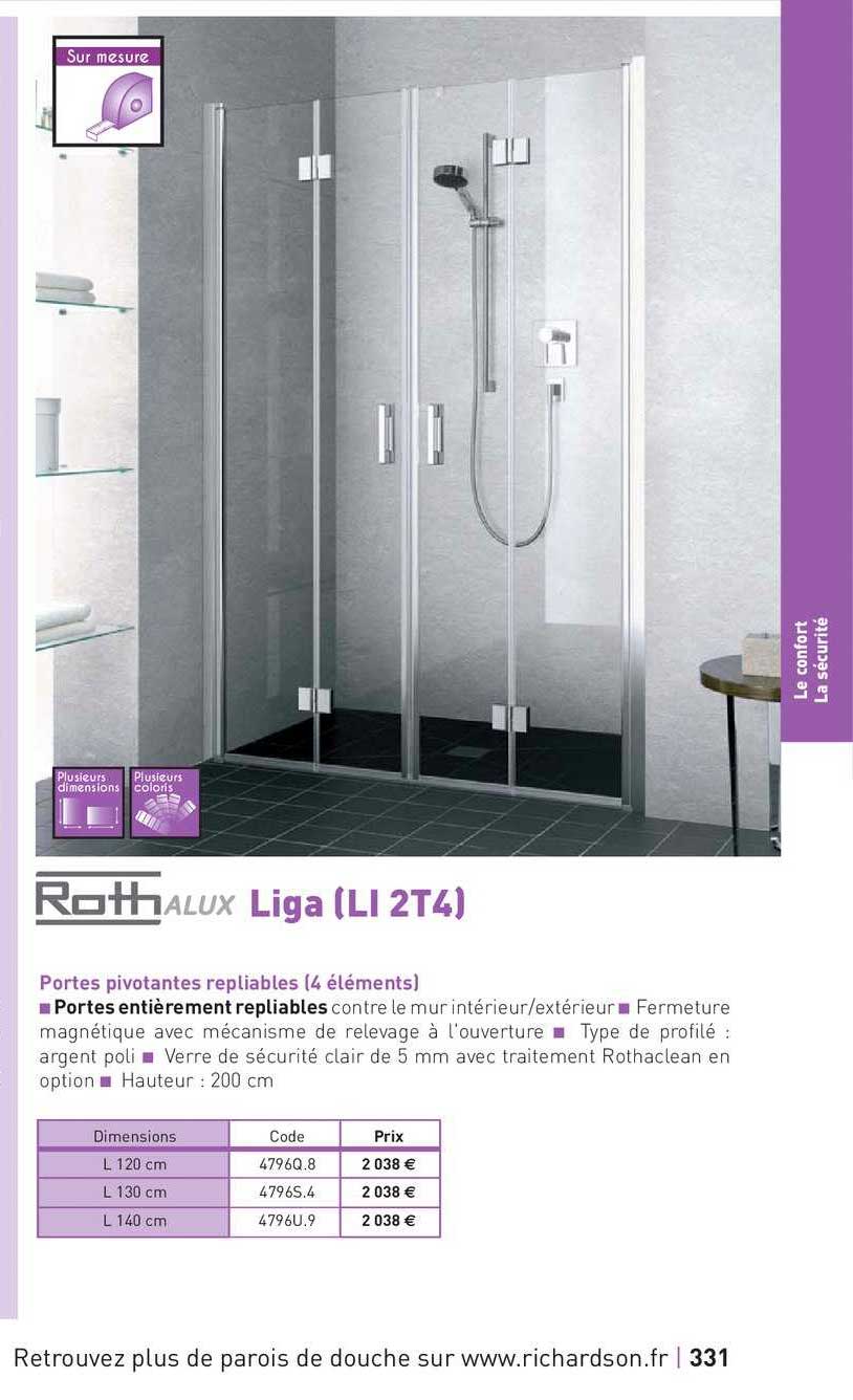 portes pivotante repliables liga (li 2t1)